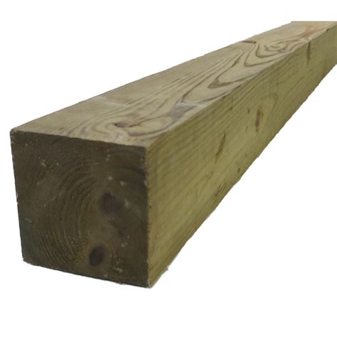 The 4 in. x 4 in. x 7 ft. post is ideal for use as a line post in a barbed wire or non-climb fences. This pressure treated agricultural post is treated for long-term protection against rot, fungal decay and termite attack in ground contact applications. This product is also available in other dimensions and lengths to suit a variety of projects.